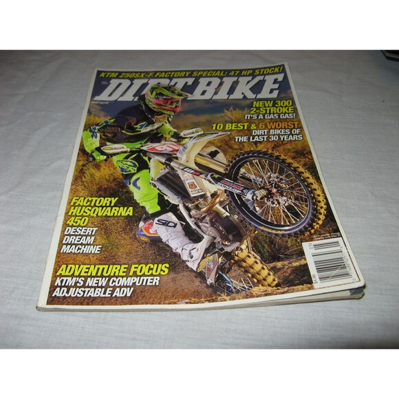 Dirk Bike Magazine May 2015 Motorcycle Justin Jones KTM 250SX-F Best & Worst - Picture 1 of 2